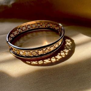 14k and Sterling Silver bangle~